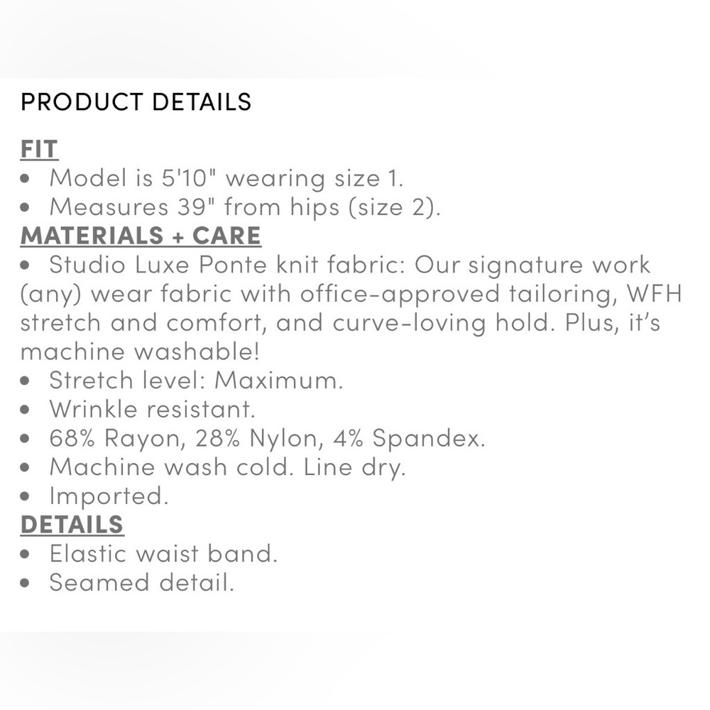 Torrid Ponte Seamed Circle Skirt in Dark Red - Picture 3 of 7